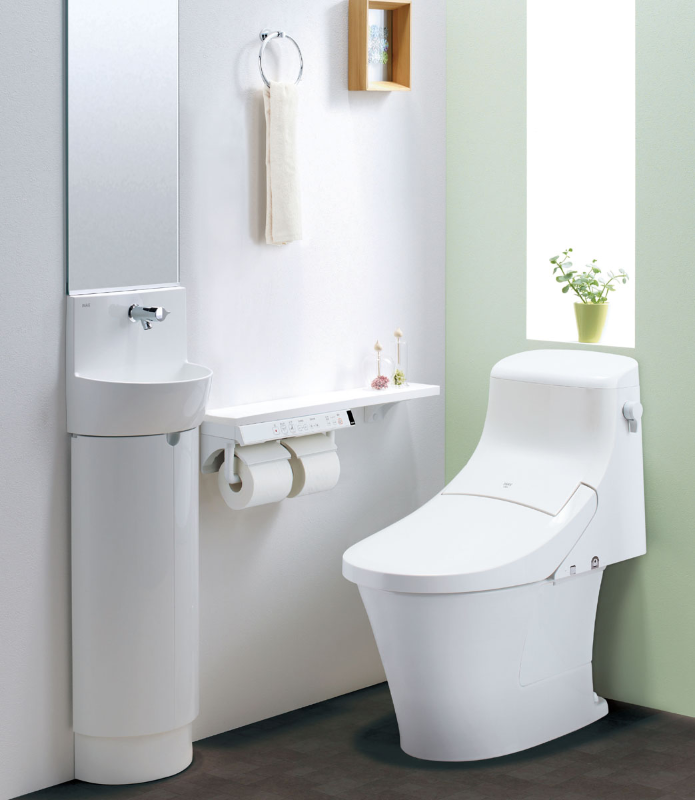 アメージュZA シャワートイレ 0.5坪手洗なしセットプラン PLAN No.0802 - 800 x 800 (png)